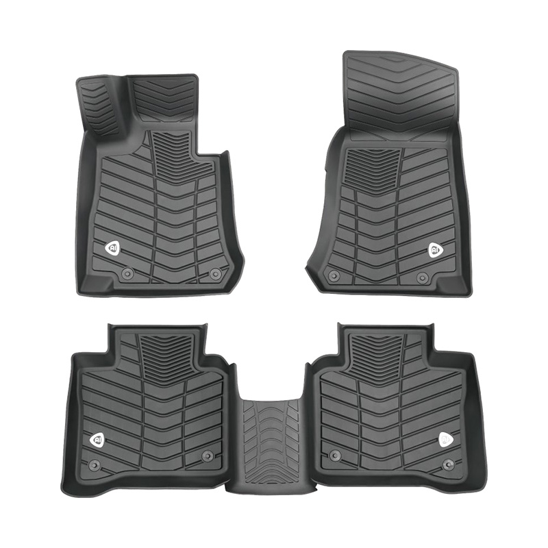 Mercedes-Benz GLC 2019-2022 (itim, isang hanay ng 3 piraso)